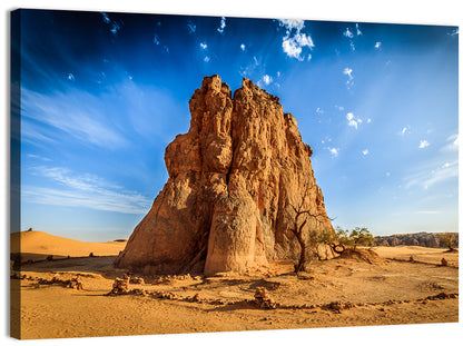 Algerian Desert Rock Carvings Wall Art
