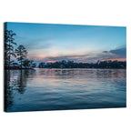 Lake Wateree Twilight Reflection Wall Art