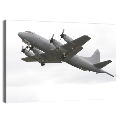 Four-engine Turboprop Patrol Aircraft Wall Art