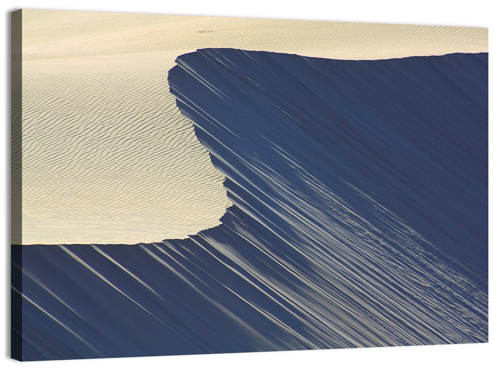 Minimalist Sand Dunes in Late Light Wall Art