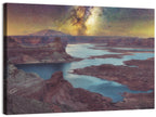 Milky Way Over Lake Powell Wall Art