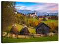 Romanian Autumn Countryside Wall Art