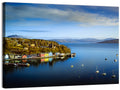 Portree Harbour Colorful Houses Wall Art