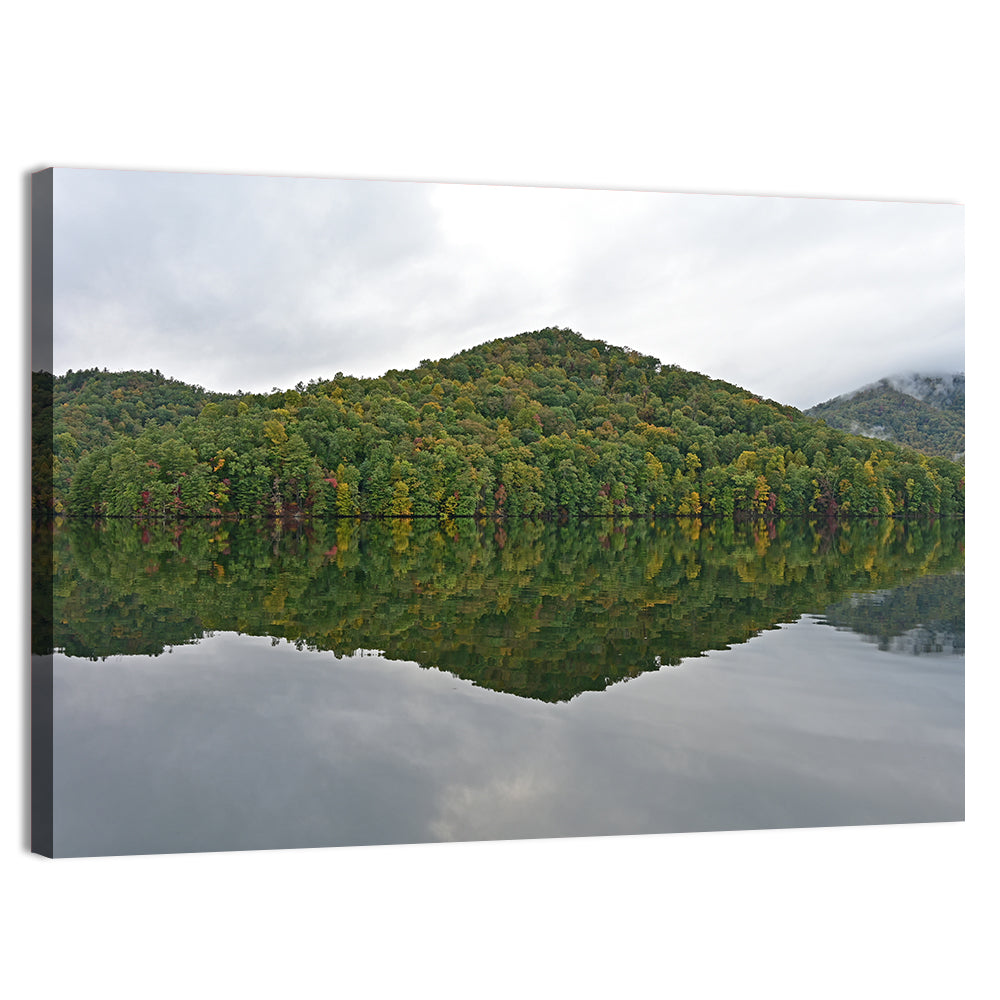 Calm Reflection at Lake Santeetlah Wall Art
