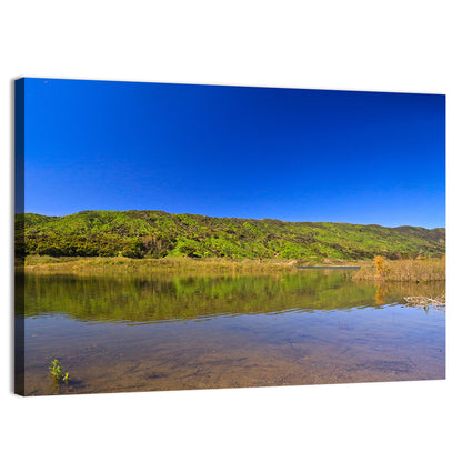 Santa Barbara Lake Reflection Wall Art