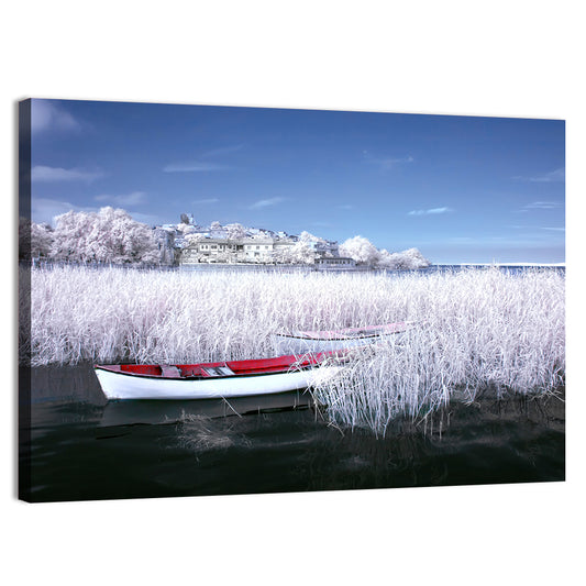 Lake Golyazi in Winter Wall Art