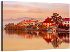 Svět Pond, Trebon Sunrise Wall Art