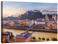 Salzburg Skyline at Golden Hour Wall Art