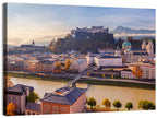 Salzburg Skyline at Golden Hour Wall Art