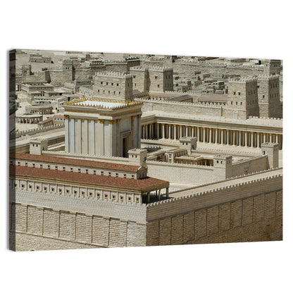 Holyland Model Second Temple Wall Art