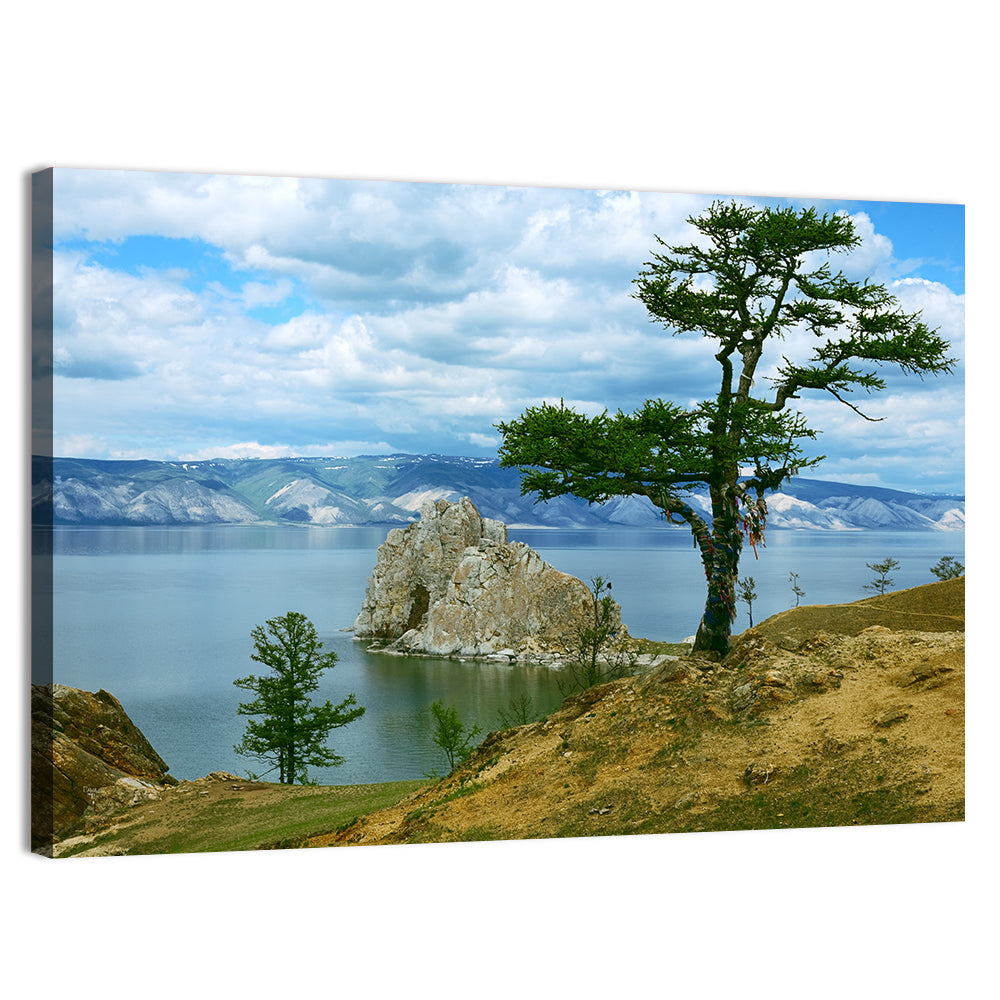 Shamanka Rock, Lake Baikal Wall Art