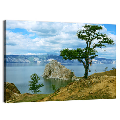 Shamanka Rock, Lake Baikal Wall Art