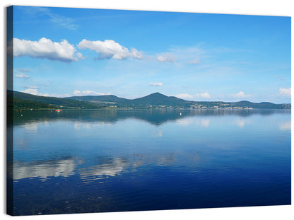 Lake Bracciano Reflection Wall Art