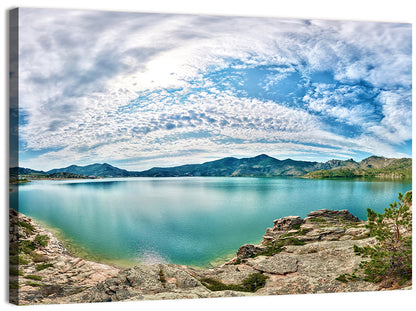 Lake Kivu Shoreline Wall Art