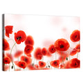 Red Poppy Field Wall Art