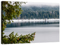 Lake Kachess Foggy Shore Wall Art