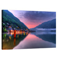 Hallstatt Mountain Village Wall Art