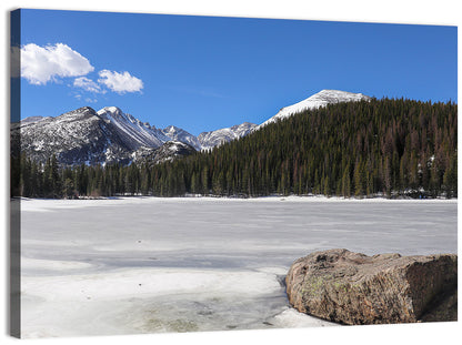 Bear Lake Winter View Wall Art
