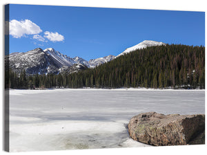 Frozen Bear Lake Wall Art