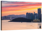 Gwangan Bridge and Busan Skyline Wall Art