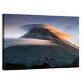 Mount Merapi at Dusk Wall Art
