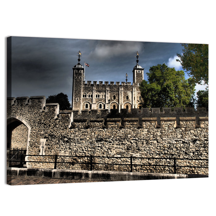 Tower of London Wall Art as a canvas print