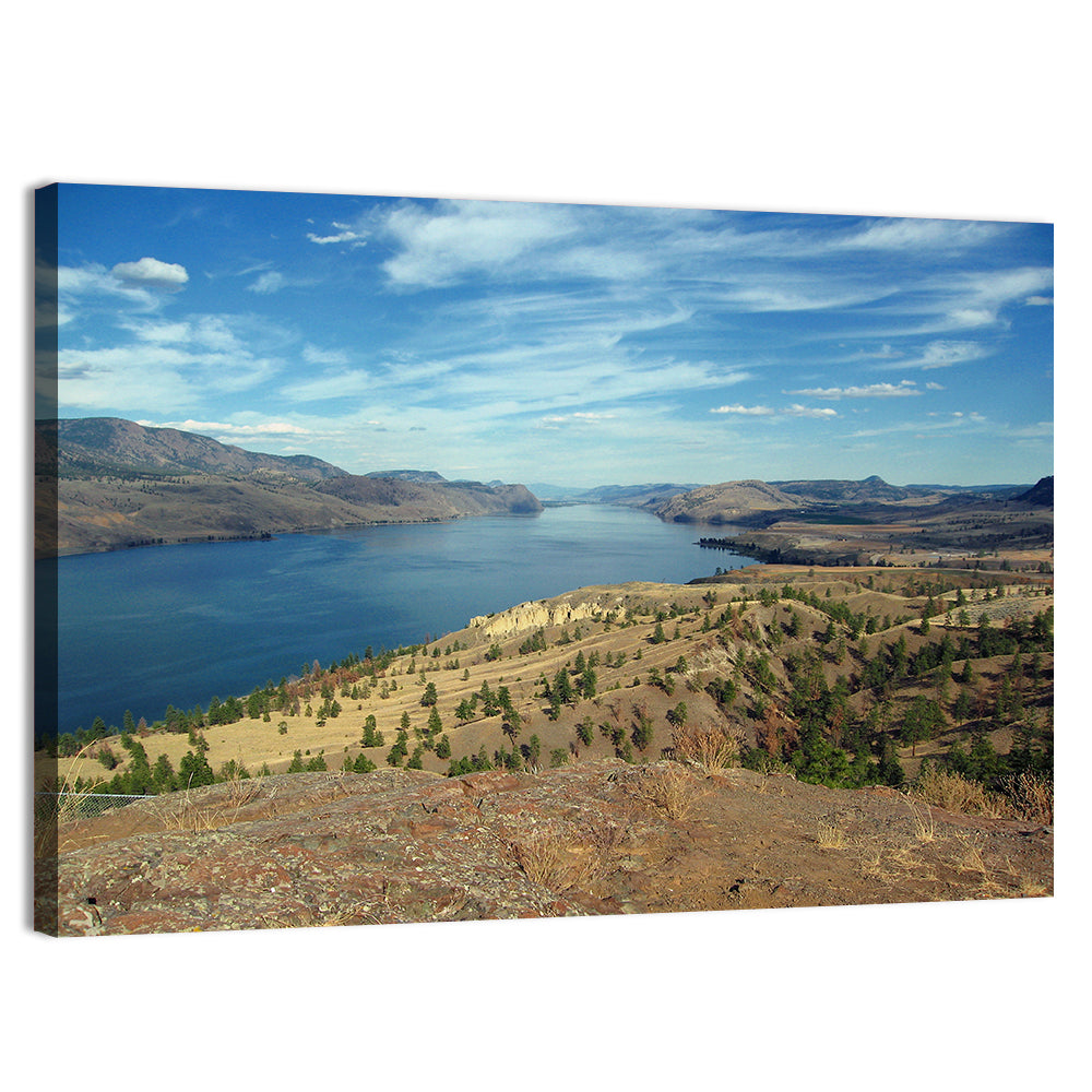 Kamloops Lake View Wall Art
