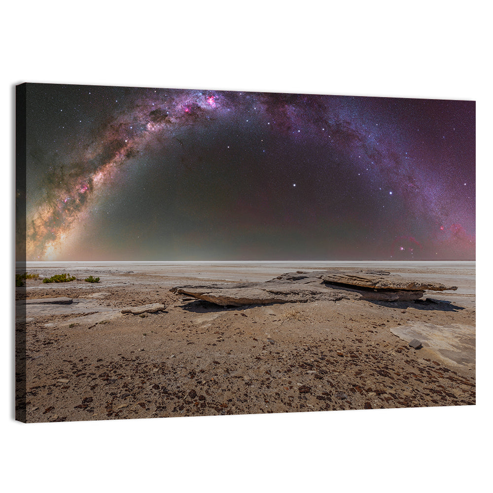 Lake Eyre Milky Way Wall Art