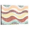 Pastel Pond Waves Wall Art