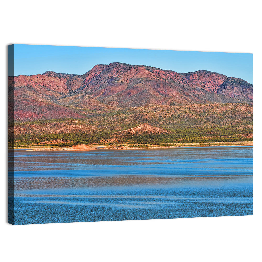 Blue Roosevelt Lake Vista Wall Art