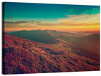 Alpine Rhododendrons at Golden Sunrise Wall Art
