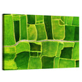 Verdant Rice Terrace Grid Wall Art