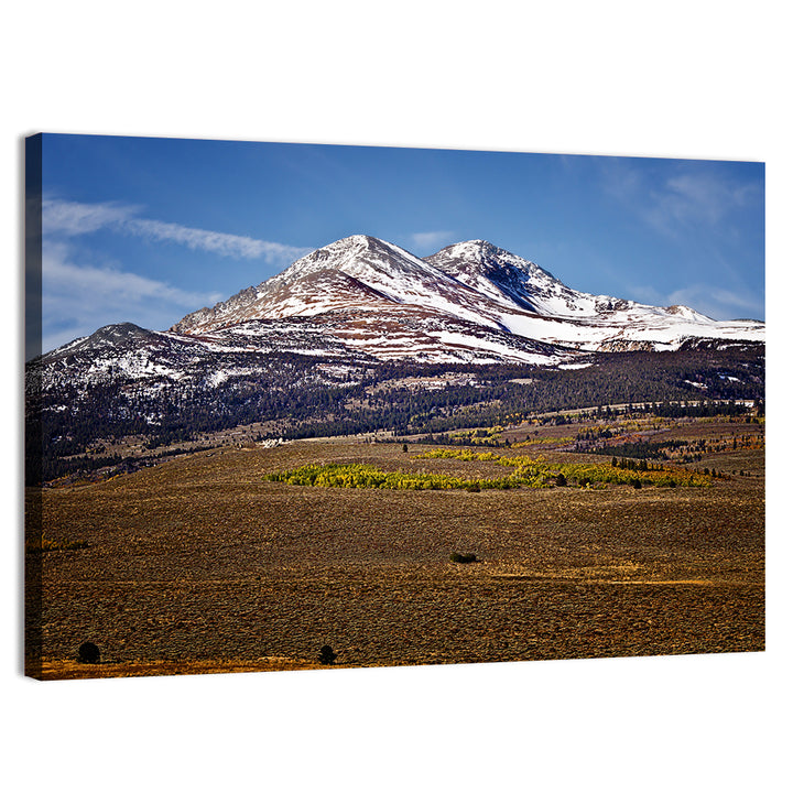 Sierra Nevada Snow Capped Peaks Wall Art