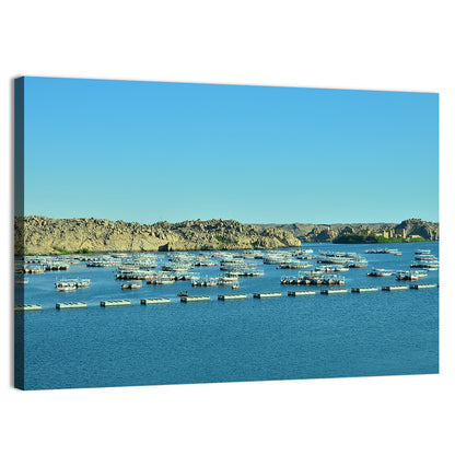 Philae Harbor, Lake Nasser Wall Art