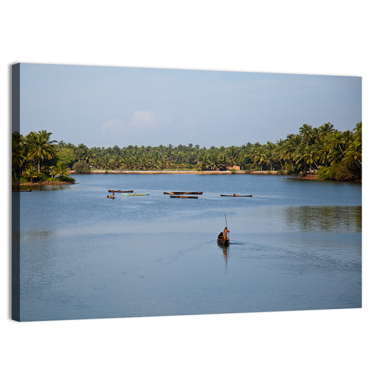 Udupi Lake Karnataka Wall Art
