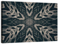 Black Gothic Demon Mandala Wall Art
