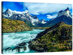 Torres Del Paine Glacier Stream Wall Art