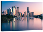 Brisbane River Skyline at Dusk Wall Art