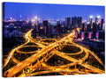 Hanyang District Interchange Nightscape Wall Art