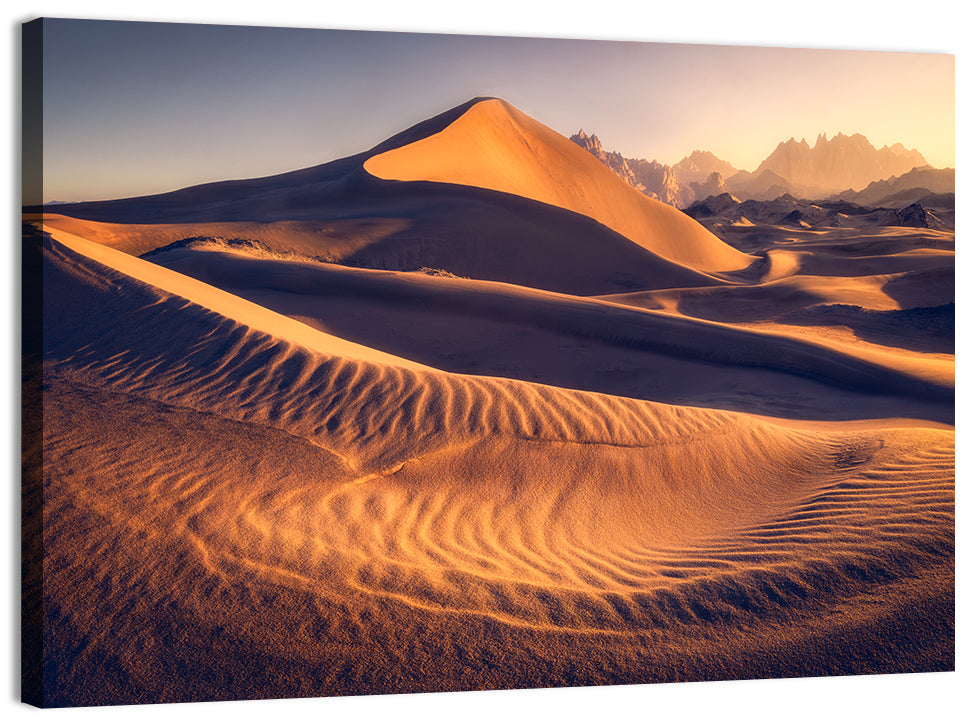 Tabuk Golden Hour Dunes Wall Art