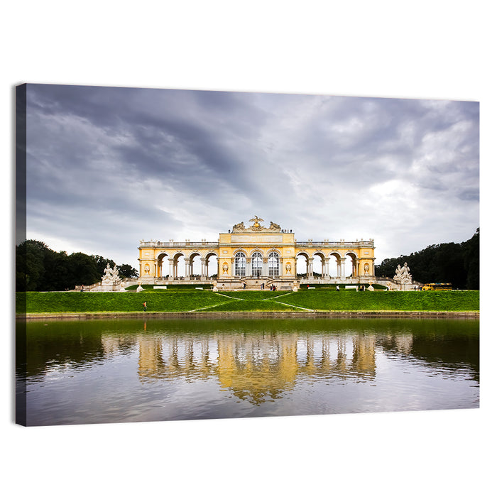 Gloriette at Schoenbrunn Palace Wall Art as a canvas print
