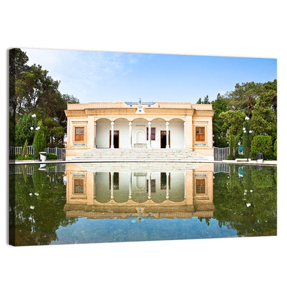 Yazd Fire Temple Reflection Wall Art