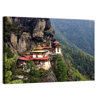 Tiger's Nest Monastery, Paro Bhutan Wall Art