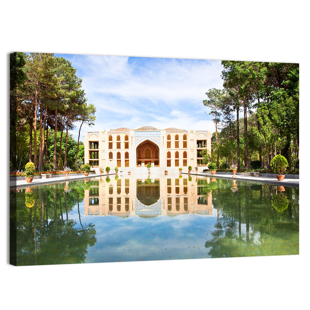 Fin Garden Palace Reflection Wall Art