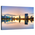 Orlando Skyline at Dusk Wall Art