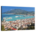Zakynthos Harbor View Wall Art