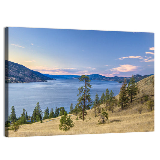 Blue Lake Okanagan Wall Art