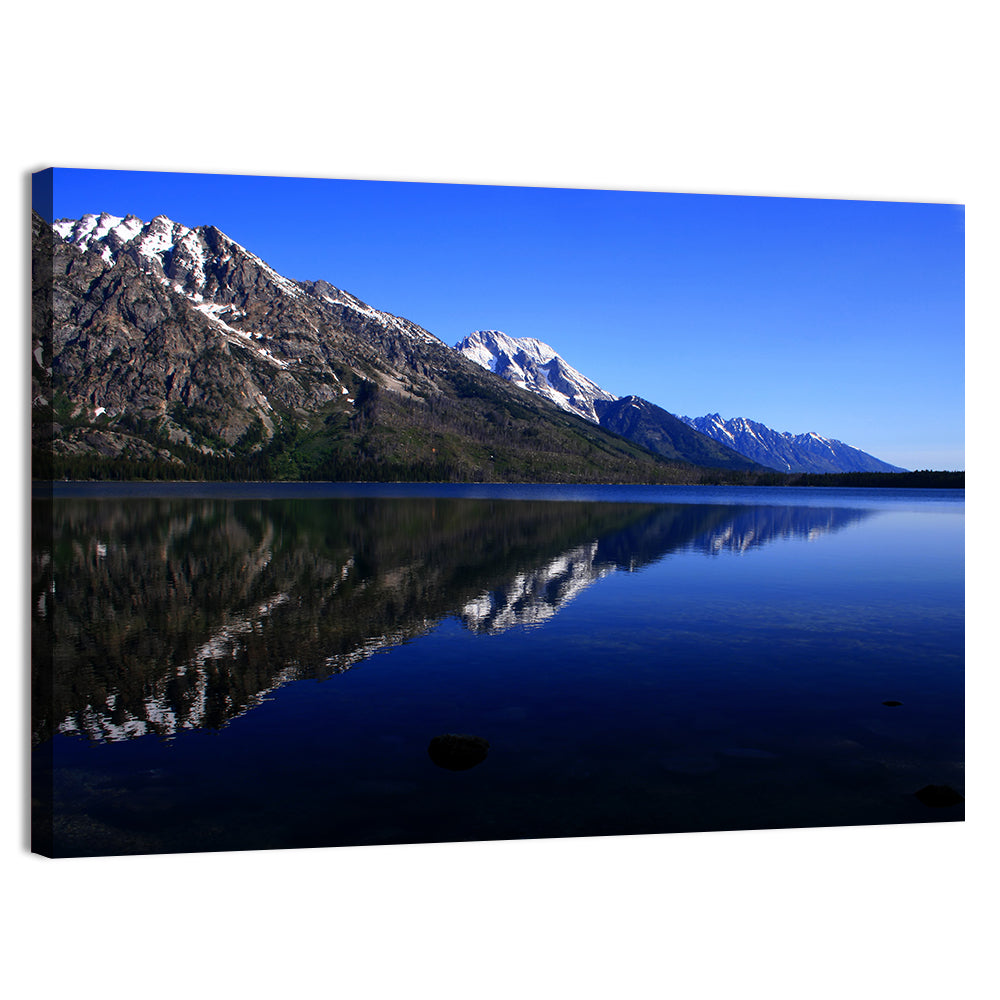 Jenny Lake Wall Art, canvas print, landscape