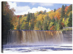 Tahquamenon Falls Autumn Waterfall Wall Art