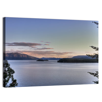 Lake Pend Oreille at Dusk Wall Art